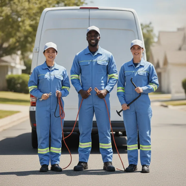 Roadside Assistance team in Universal City