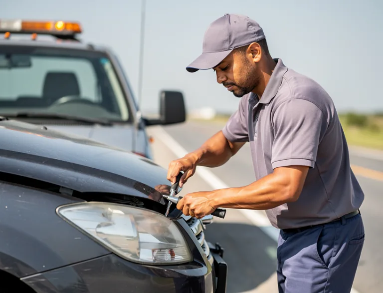 Roadside Assistance service in Universal City